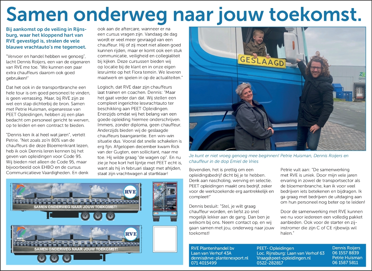 Bloemenkrant week 4- 2022